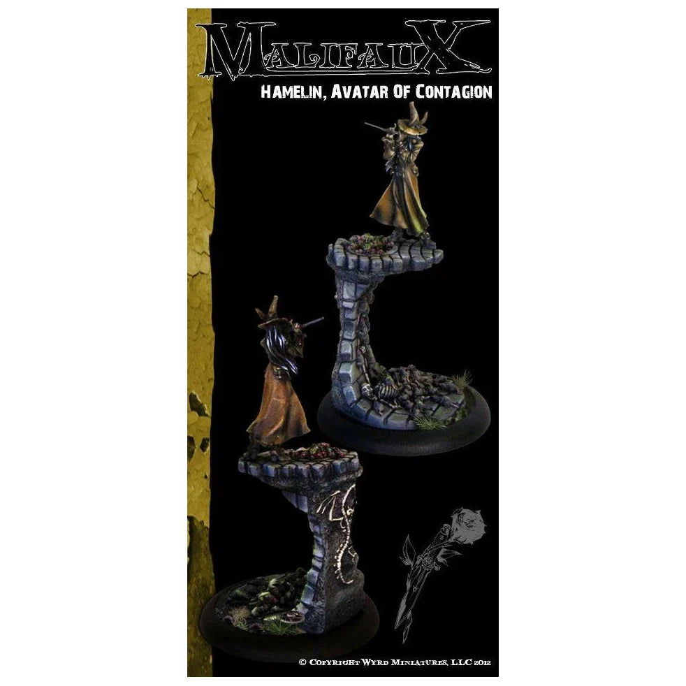 Malifaux Classics: Hamelin - Avatar of Contagion (Custom Painted) (Assembled)