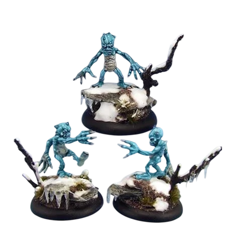 Malifaux Classics: Ice Gamin (3 Pack) (Unpainted) (Assembled)