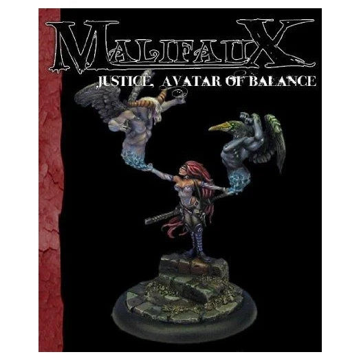 Malifaux Classics: Justice, Avatar of Balance (Custom Painted) (Assembled)