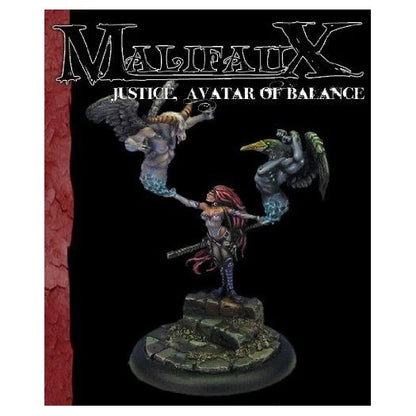 Malifaux Classics: Justice, Avatar of Balance (Custom Painted) (Assembled)