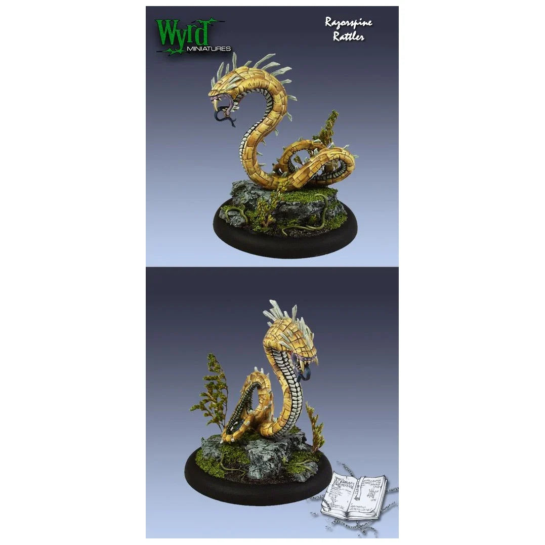 Malifaux Classics: Razorspine Rattler (Custom Painted) (Assembled)