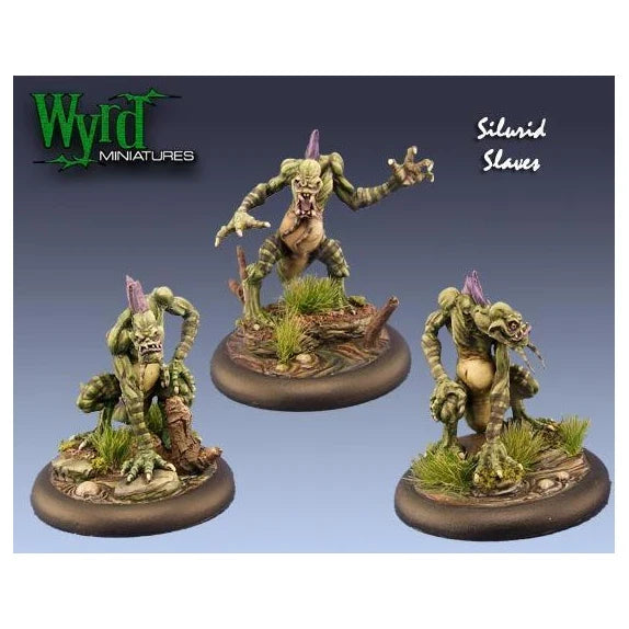 Malifaux Classics: Silurid Slaves (3 Pack) (Unpainted) (Assembled)