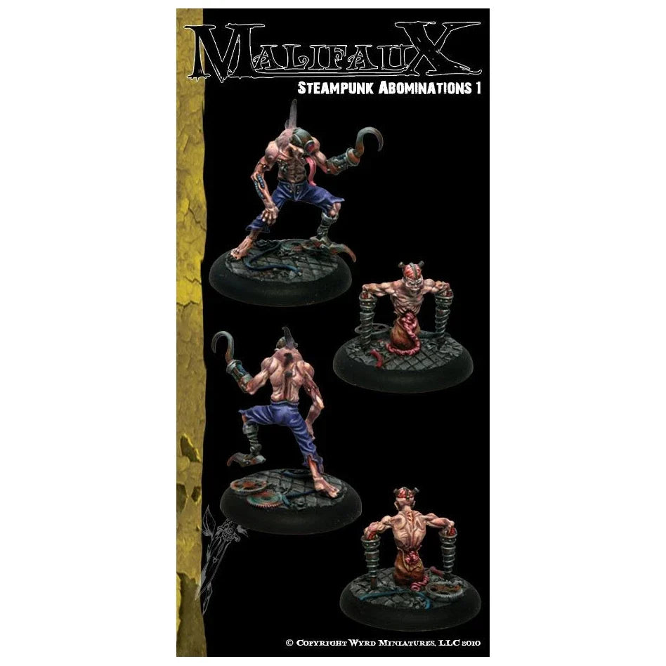 Malifaux Classics: Steampunk Abominations Set 1 (2 Pack) (New on Sprue)