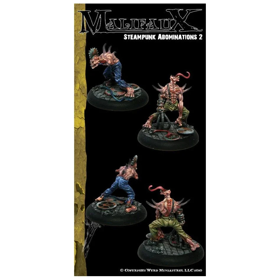 Malifaux Classics: Steampunk Abominations Set 2 (2 Pack) (New in Box)