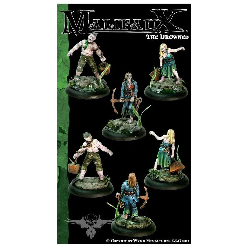 Malifaux Classics: The Drowned (3 pack) (Custom Painted) (Assembled)