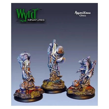 Malifaux Classics: Twisted - Apparitions (3 Pack) (Unpainted) (Assembled)