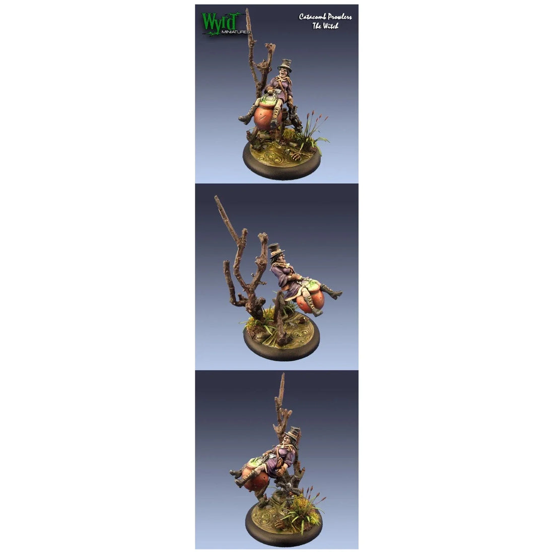Malifaux Classics: Twisted - Cauldron Witch Donna (New in Box)
