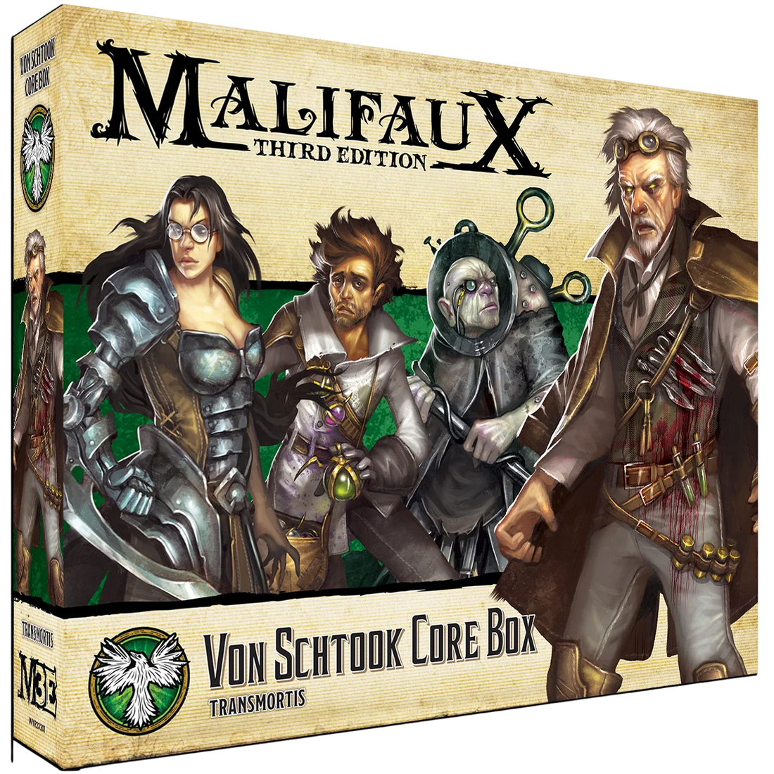 Malifaux Third Edition: Von Schtook Core Box (Custom Painted) (Assembled)