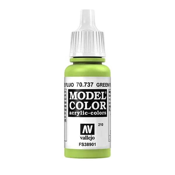 Vallejo Model Color: Green Fluorescent (70.737, 17ml)