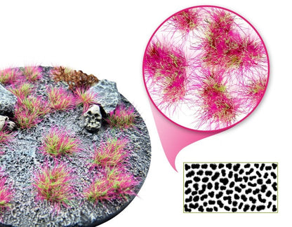 Green Stuff World Martian Tufts for Models and Miniatures – Punkpink Neon 6mm 10681