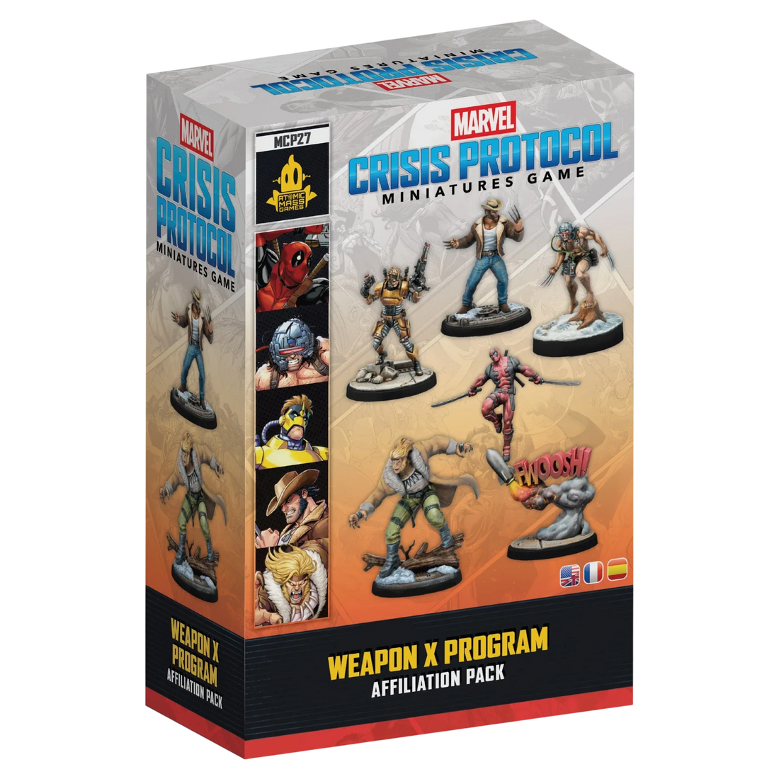 Weapon X Affiliation Pack (Custom Painted) (Assembled)