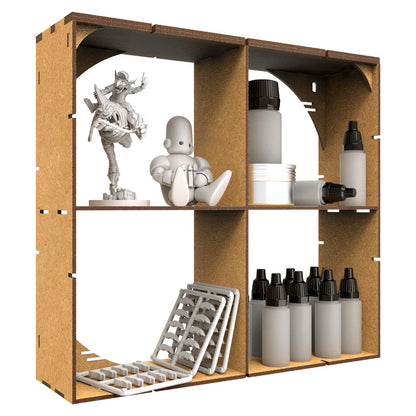 Green Stuff World MDF Multipurpose Rack x4