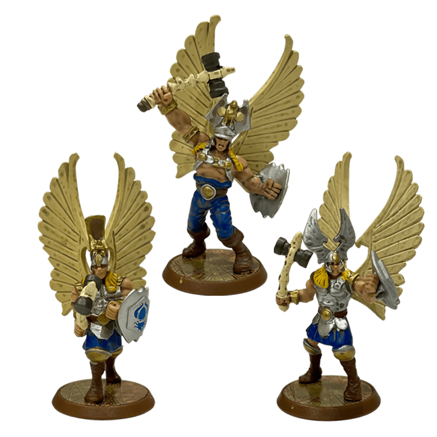 Sentinels of Jandar Prepainted Miniatures From Heroscape Expansion Set: Jandar's Oath