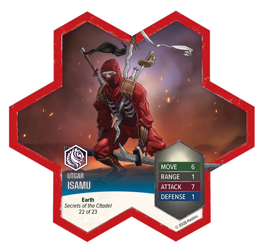 Isamu (Secrets of the Citadel Promo) (Prepainted)