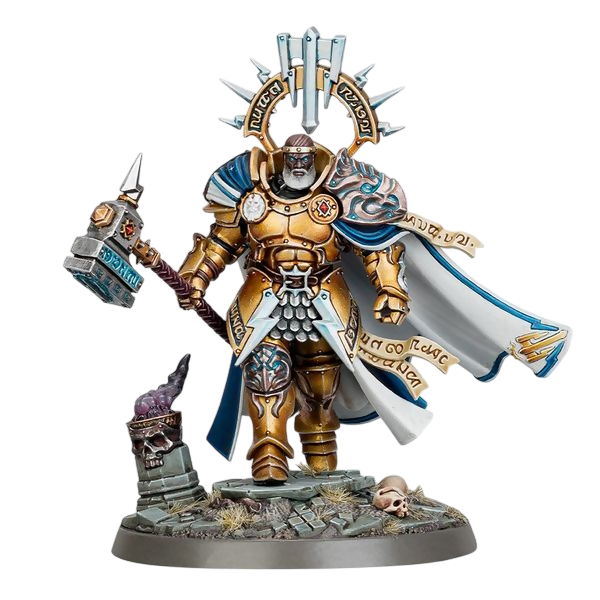 Lord-Commander Bastian Carthalos (Unpainted) (Assembled) From Warhammer 40k Age of Sigmar