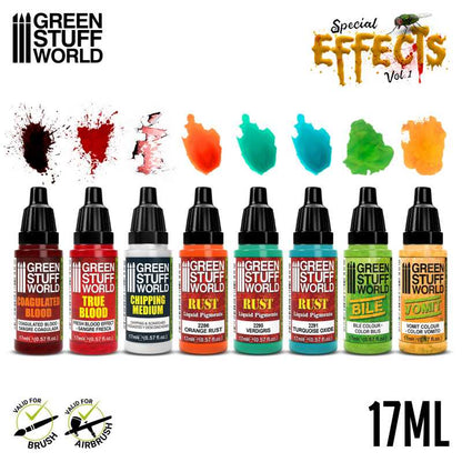 Green Stuff World for Models & Miniatures Special Effects Vol. 1 Paint Set 11747