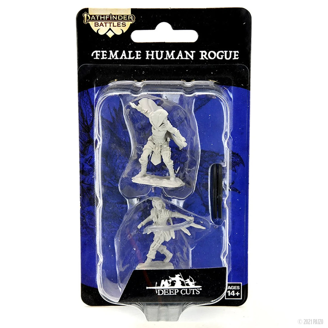 Pathfinder Deep Cuts: Human Rogue Female (Wave 14) (Custom Painted)
