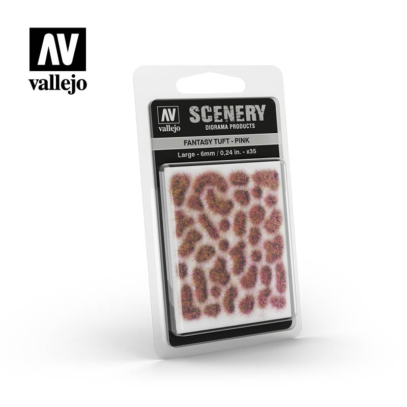 Vallejo Scenery: Fantasy Tuft - Pink (SC433, 6mm)