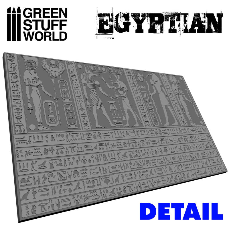 Green Stuff World Rolling Pin EGYPTIAN 1375 - Cobbco