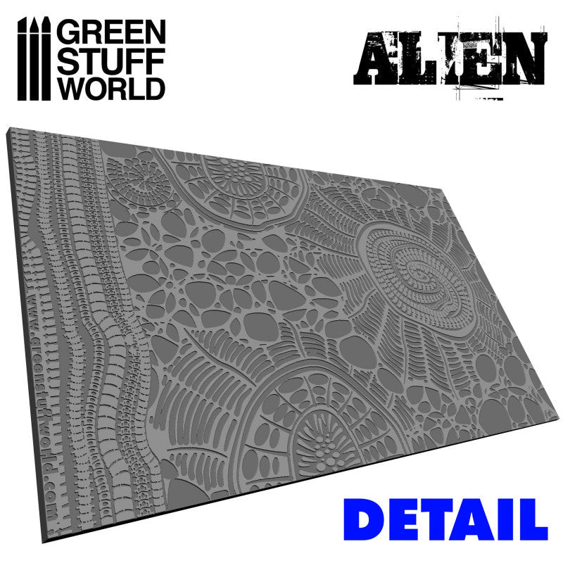 Green Stuff World Rolling Pin – Alien Hive 1664 - Cobbco