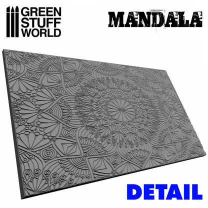 Green Stuff World Rolling Pin MANDALA 1999 - Cobbco