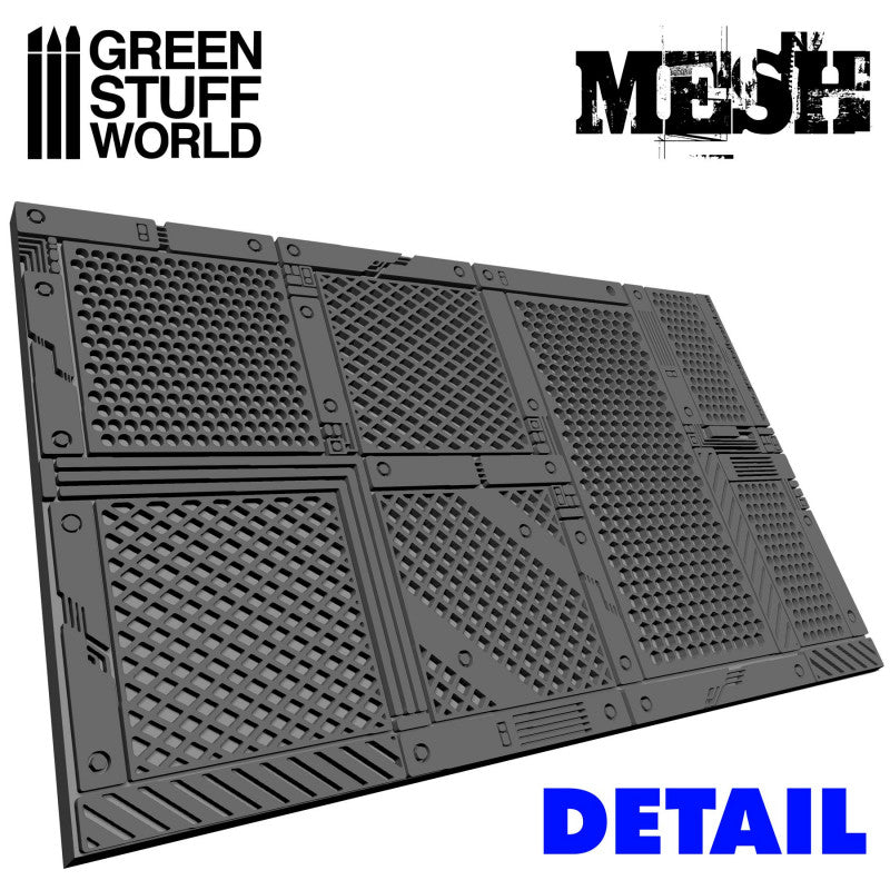 Green Stuff World Rolling Pin MESH 1421 - Cobbco