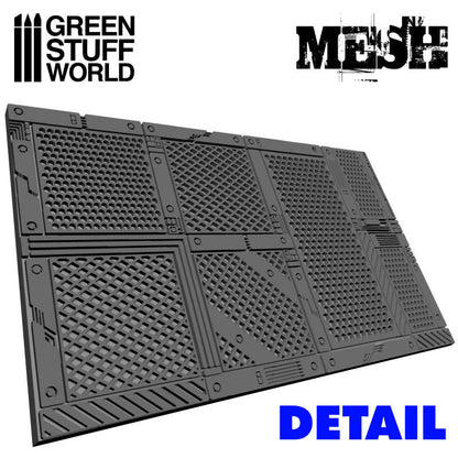 Green Stuff World Rolling Pin MESH 1421 - Cobbco