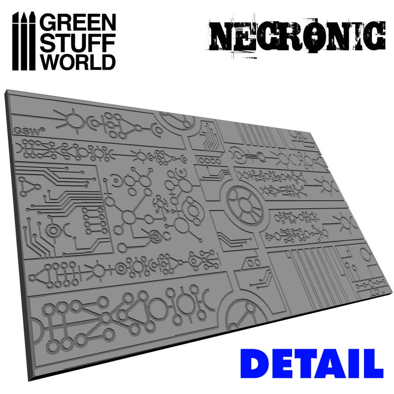 Green Stuff World Rolling Pin - Necronic 1681 - Cobbco