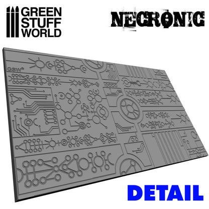 Green Stuff World Rolling Pin - Necronic 1681 - Cobbco