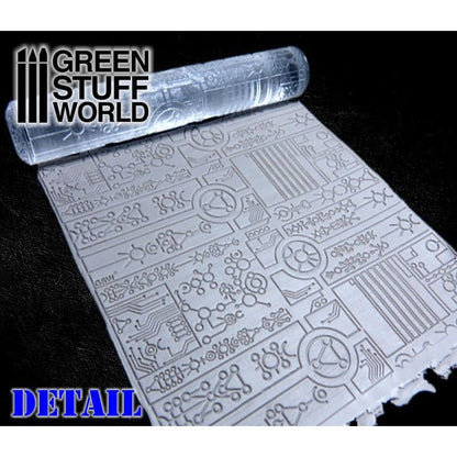 Green Stuff World Rolling Pin - Necronic 1681 - Cobbco