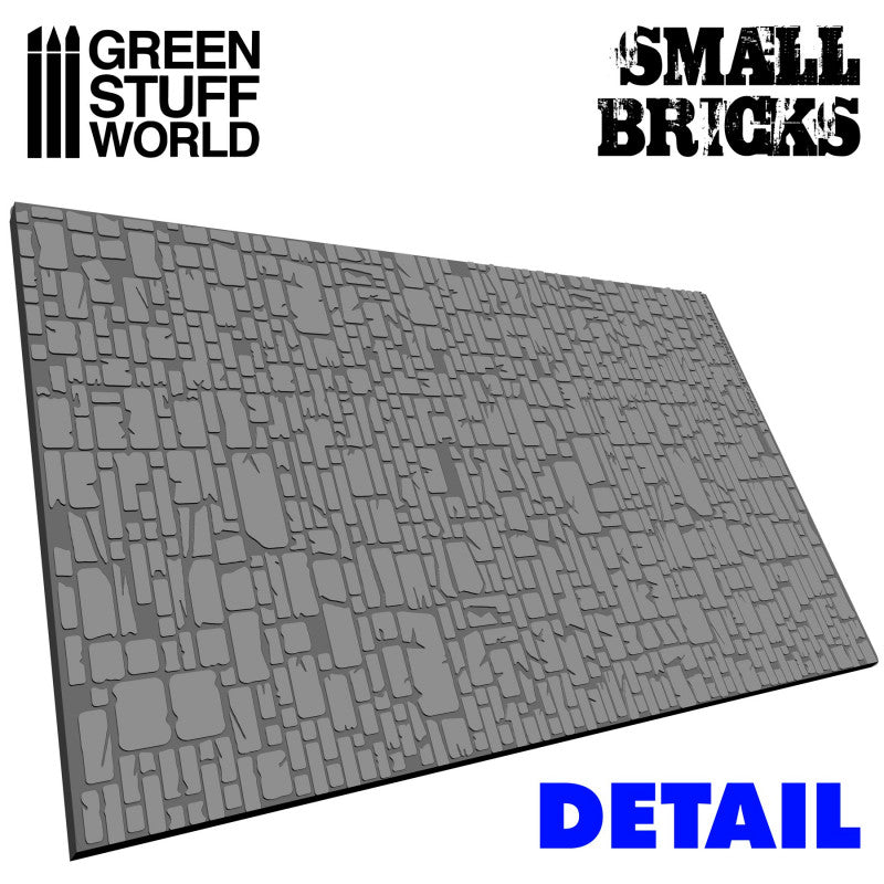 Green Stuff World Rolling Pin - Small Bricks 1376 - Cobbco