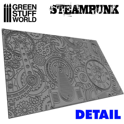 Green Stuff World Rolling Pin - Steampunk 2190 - Cobbco