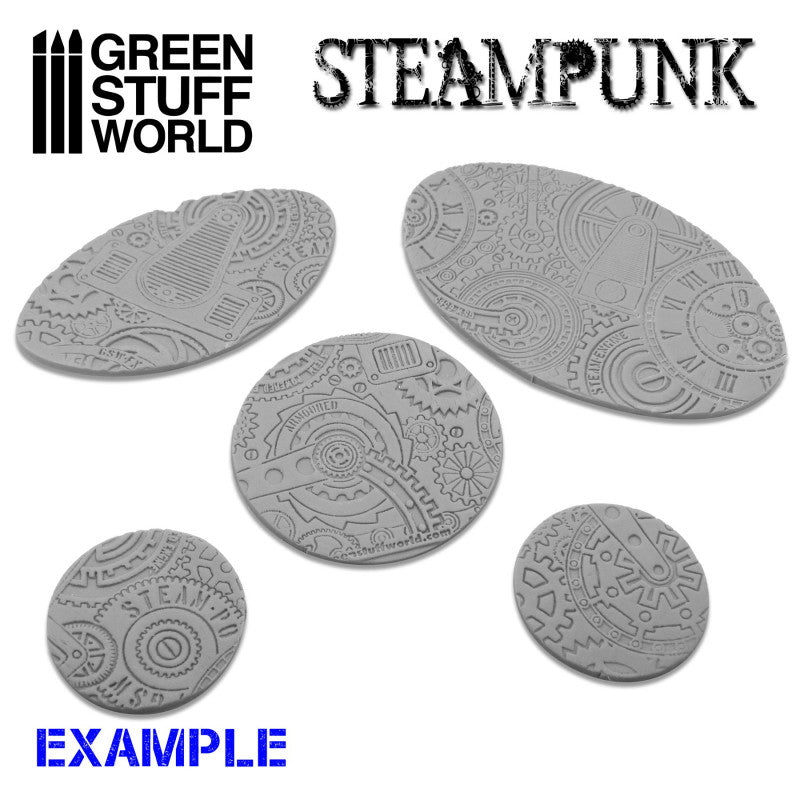 Green Stuff World Rolling Pin - Steampunk 2190 - Cobbco