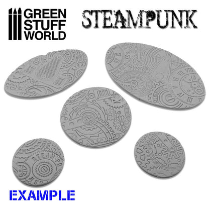 Green Stuff World Rolling Pin - Steampunk 2190 - Cobbco