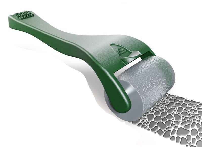 Green Stuff World - Rolling pin with Handle - Cobblestone Small 10483 - Cobbco
