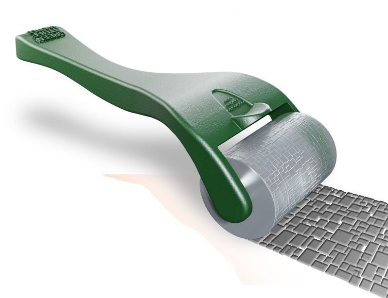 Green Stuff World - Rolling pin with Handle - Flagstone Small 10492 - Cobbco