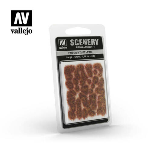 Vallejo Scenery: Fantasy Tuft - Fire (SC431, 6mm)