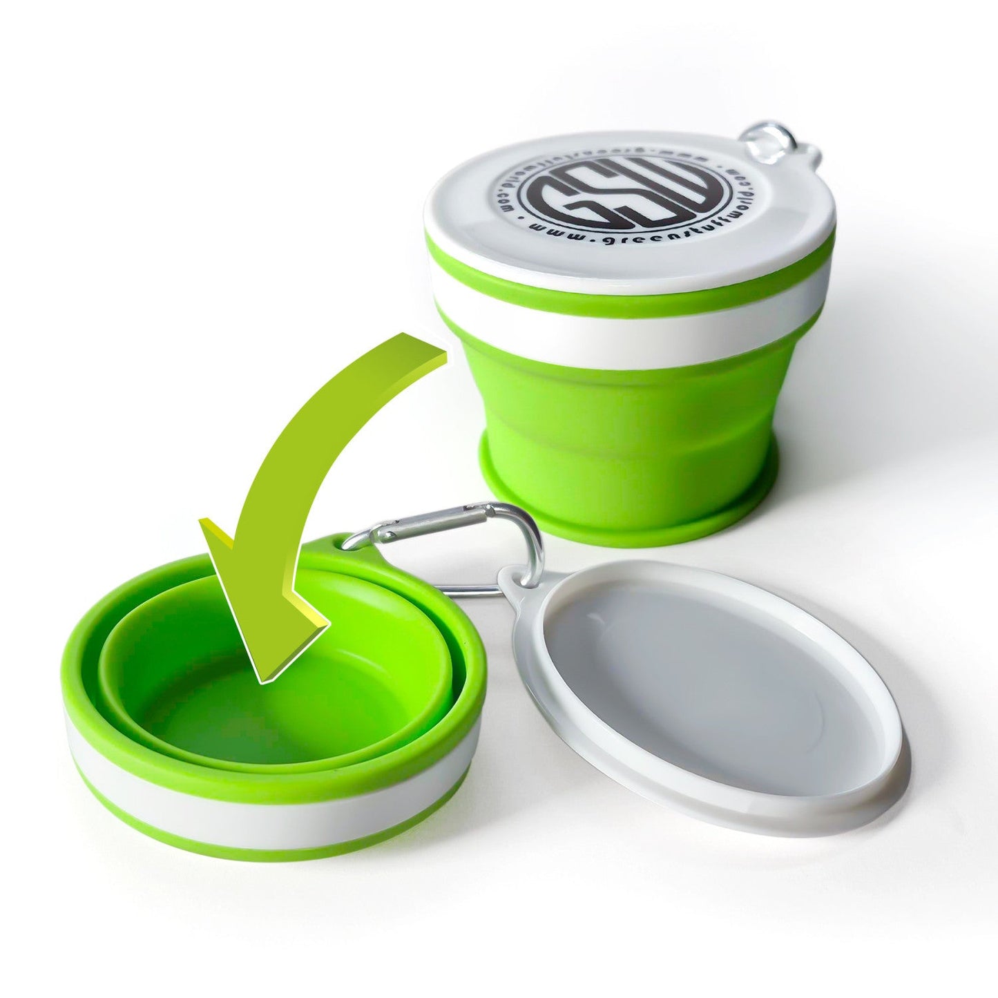 Green Stuff World Silicone collapsible cup 170ml