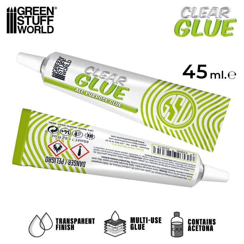 Green Stuff World Clear Silicone Glue 5001 Model and Miniature Glue