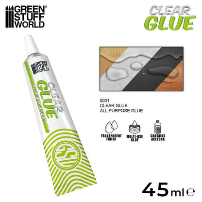 Green Stuff World Clear Silicone Glue 5001 Model and Miniature Glue