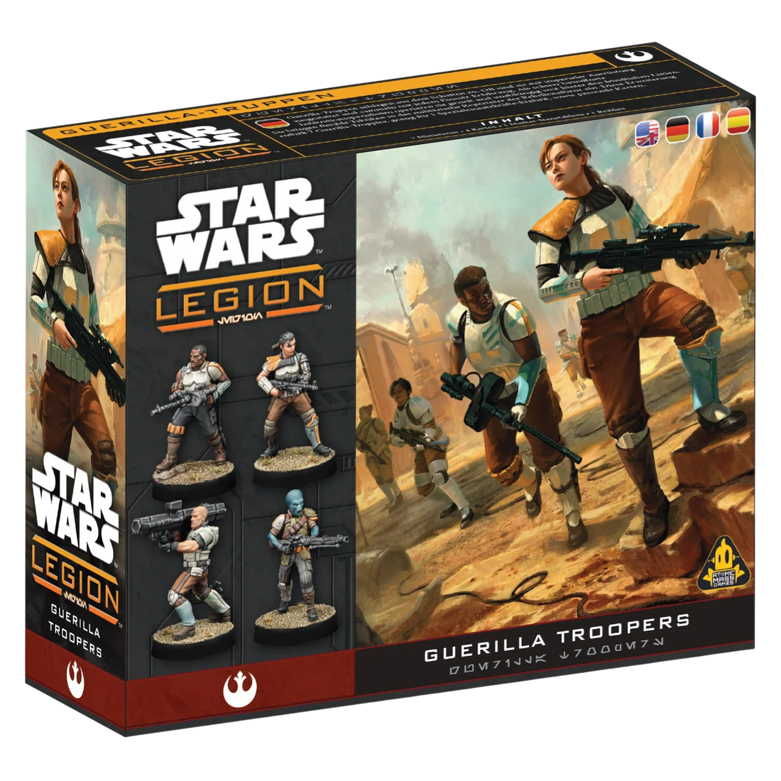 Guerilla Troopers (New on Sprue)