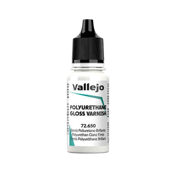 Vallejo Auxiliaries: Polyurethane Gloss Varnish (18ml) (72.650)