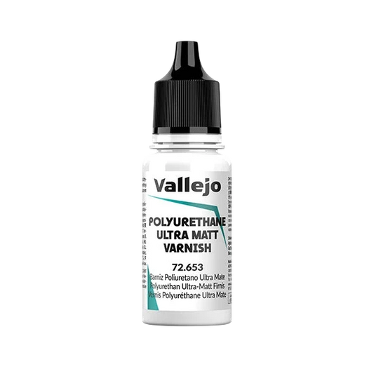 Vallejo Auxiliaries: Matt Polyurethane Varnish (200ml) (27.651)