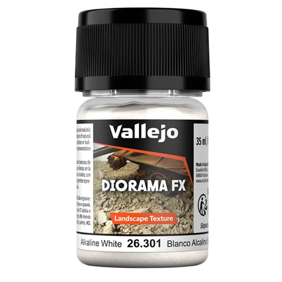 Vallejo Diorama FX: Alkaline White 0.5-1 mm (35ml) (26.301)