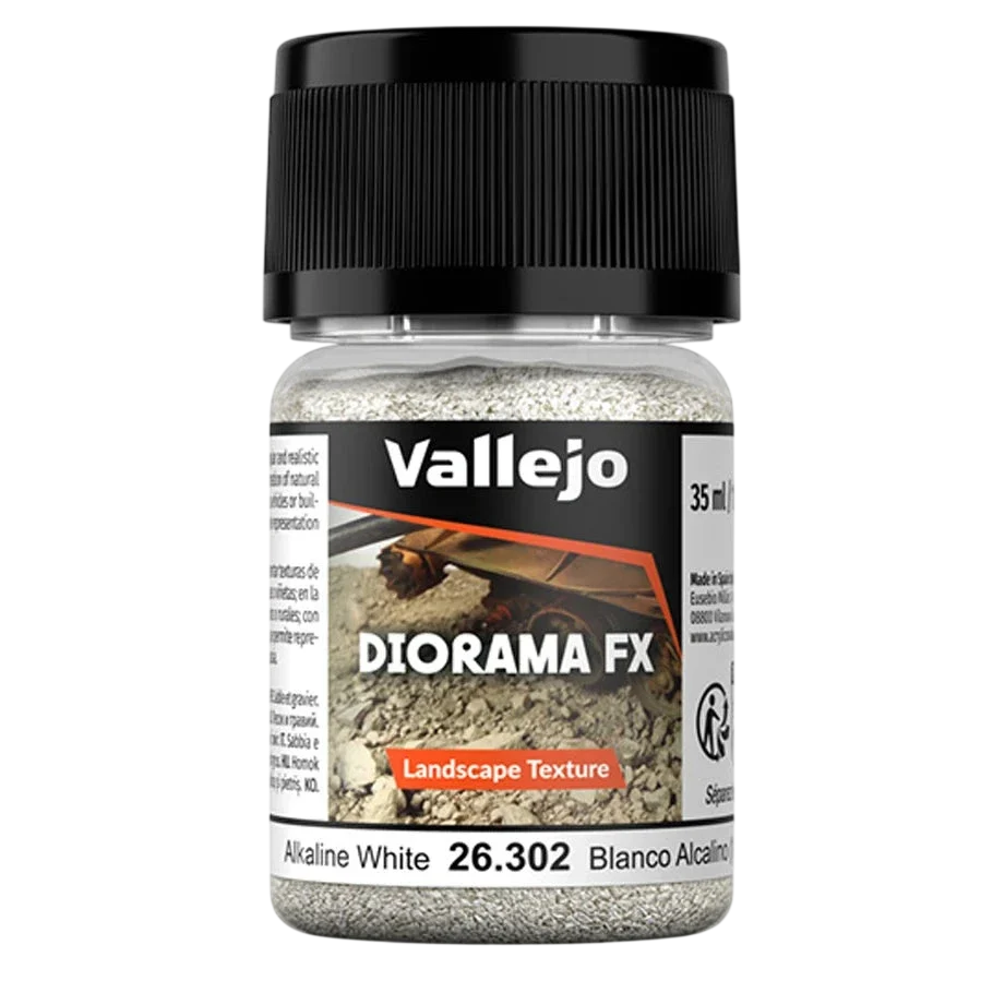 Vallejo Diorama FX: Alkaline White 1-2 mm (35ml) (26.302)