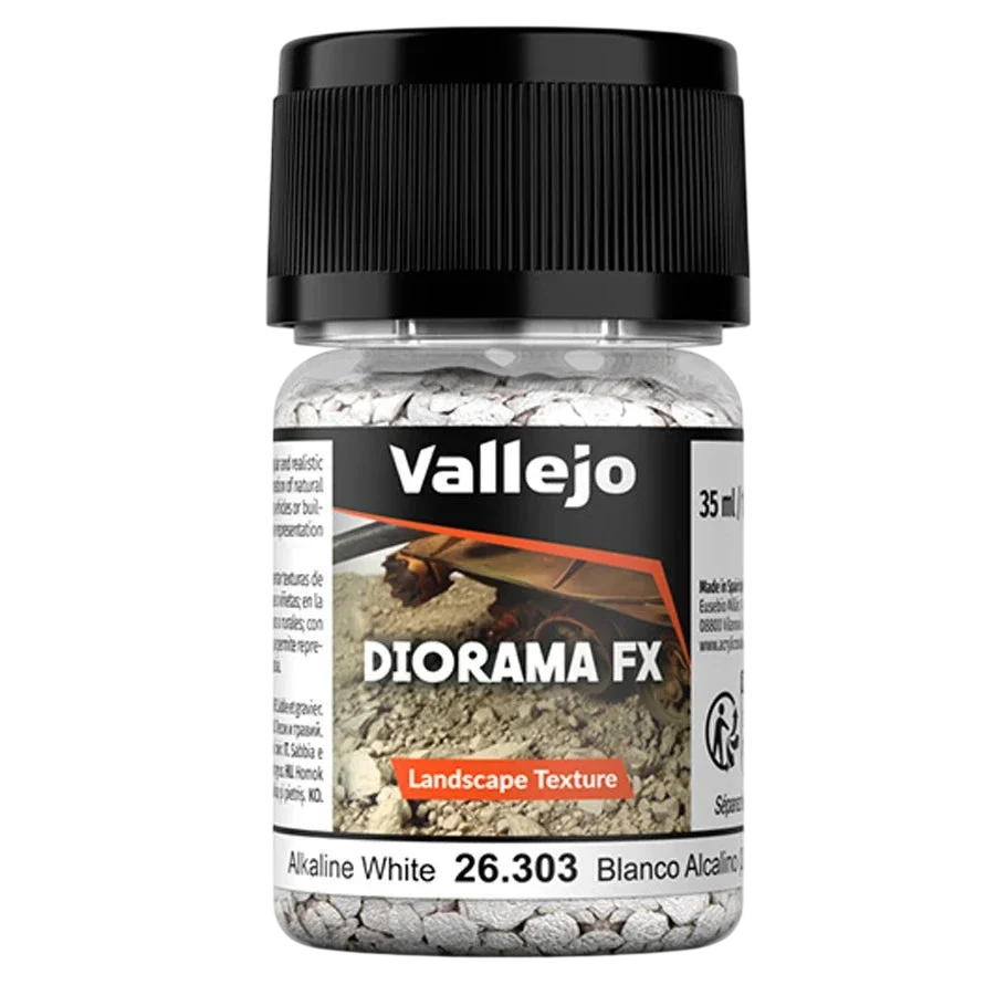 Vallejo Diorama FX: Alkaline White 2-5 mm (35ml) (26.303)