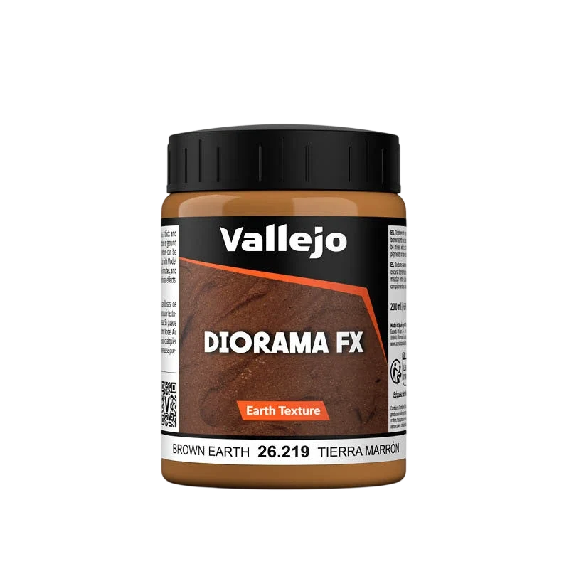 Vallejo Diorama FX: Brown Earth (200ml) (26.219)
