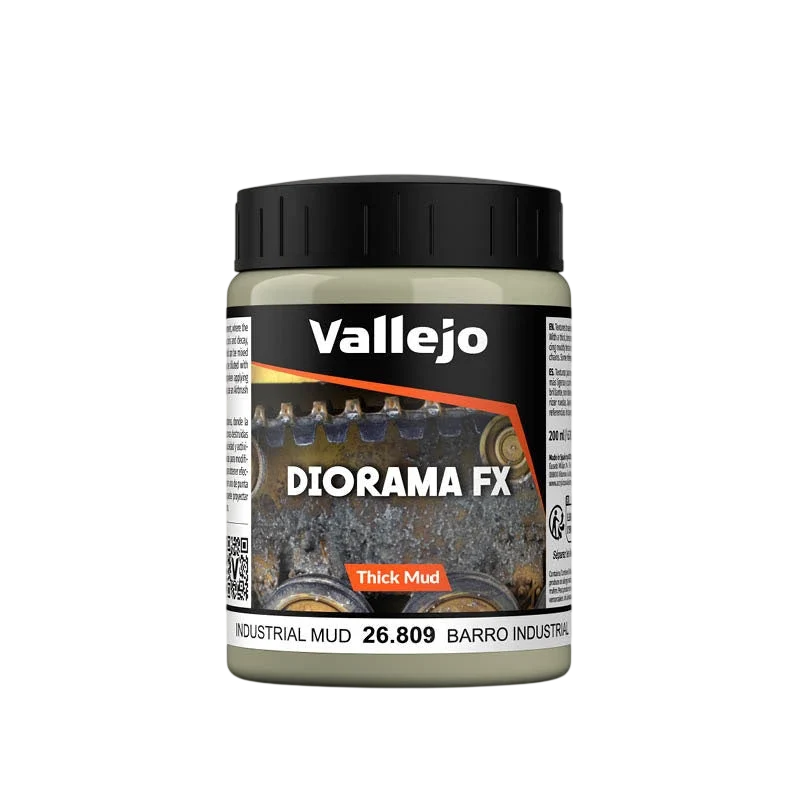 Vallejo Diorama FX: Industrial Mud (200ml) (26.809)