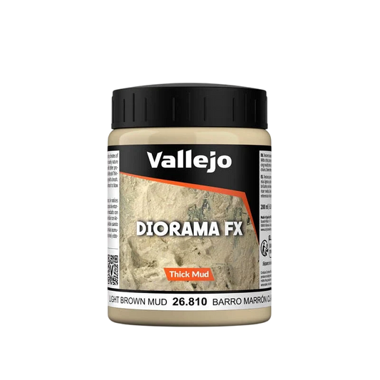 Vallejo Diorama FX: Brown Mud (200ml) (26.811)