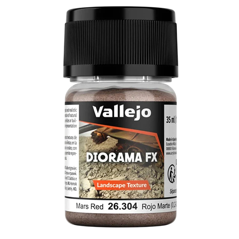 Vallejo Diorama FX: Mars Red 0.2-0.6 mm (35ml) (26.304)